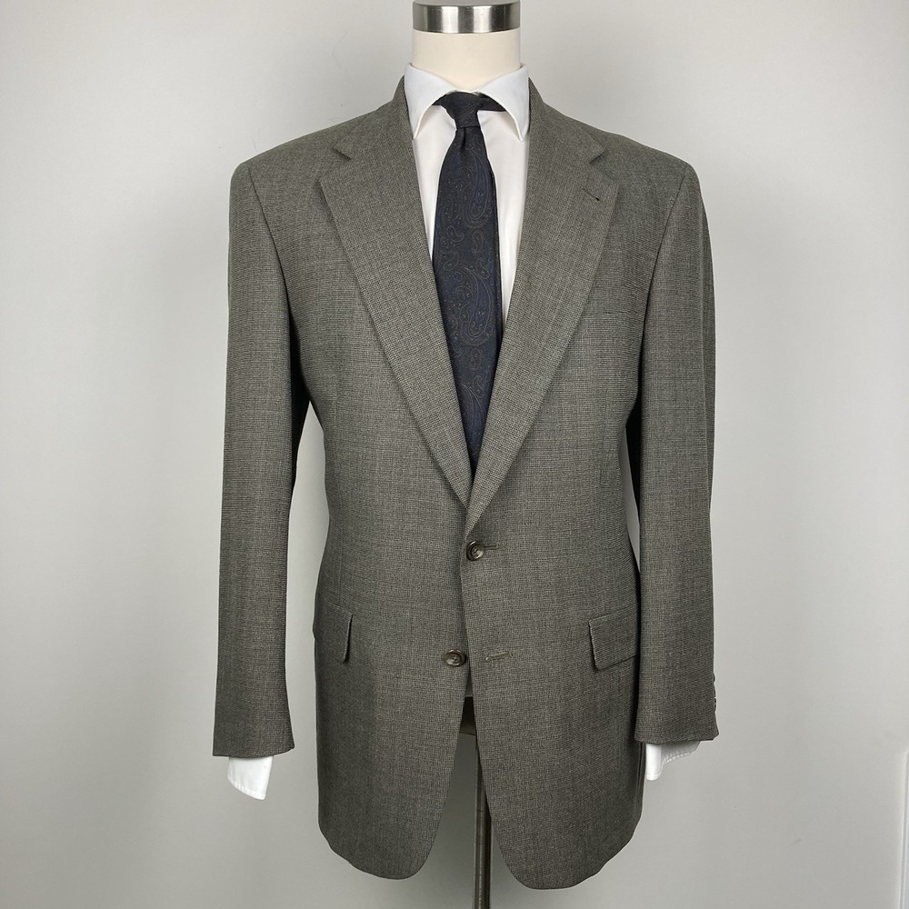 Vintage Tommy Hilfiger Blazer Jacket‎ Men's 42L 100% Wool USA Made E07975